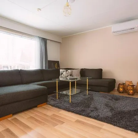 别墅 Spacious House Near Santapark 罗瓦涅米
